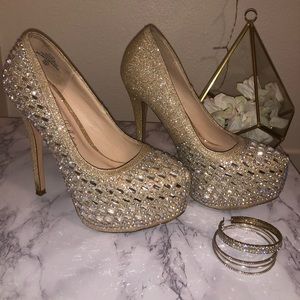 Bedazzled heels ✨